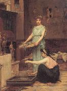 The Household Gods John William Waterhouse